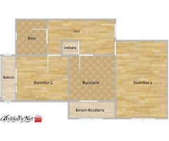 Particular vand apartament 2 camere +mansarda, etaj 4/4 suprafata 52mp. - Imagine 7